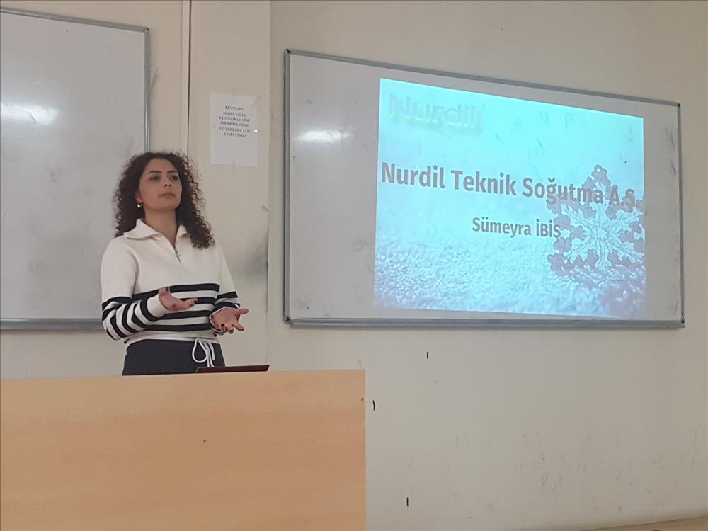 Seminer: Soğutma Sistemleri ve Uygulamaları Adlı Seminer Gerçekleştirildi