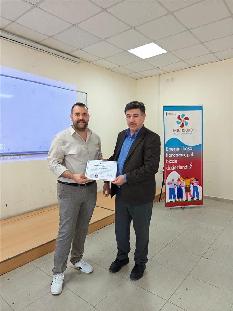 Mezunlarla Biz Bize Enerji Semineri: Biyogaz Kurulum ve İşletmesi Adlı Seminer Gerçekleştirildi