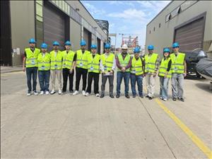 Bölümümüzden Karpowership Tesislerine Teknik Gezi Yapıldı
